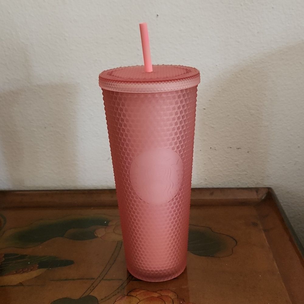 Starbucks Soft Pink Studded Tumbler 24 oz. NWT